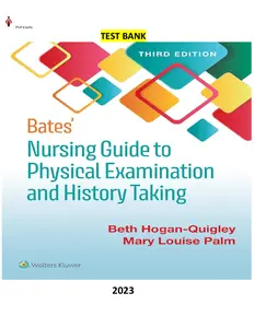 Bates_ Nursing Guide to Physical Examination and History Taking, 3rd Edition by Beth Hogan-Quigley & Mary Louis Palm-TB thumbnail
