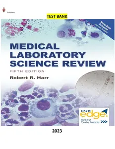 Medical Laboratory Science Review 5th Edition by Robert R. Harr-TB thumbnail