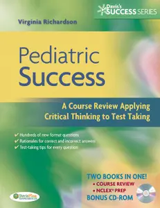 EBOOK - Pediatric Success: A Course Review Applying Critical Thinking to Test Taking by Beth Richardson thumbnail