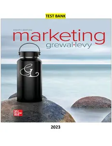 Marketing 8th Edition by Dhruv Grewal & Michael Levy -TB thumbnail
