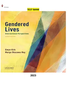 Gendered Lives - Intersectional Perspectives 7th Edition Gwyn Kirk , Margo Okazawa thumbnail