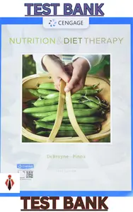 Test bank for Nutrition & Diet Therapy 10E by Linda DeBruyne, Kathryn Pinna & Eleanor Whitney thumbnail