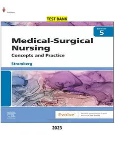 Medical-Surgical Nursing-Concepts & Practice 5th Edition by Holly K. Stromberg-Test Bank thumbnail