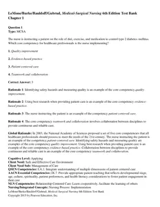 Medical-Surgical Nursing 6th Edition Test Bank thumbnail