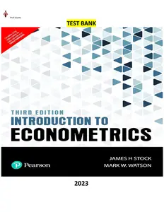 Introduction to Econometrics, 3rd Edition by James H. Stock and Mark W. Watson. thumbnail