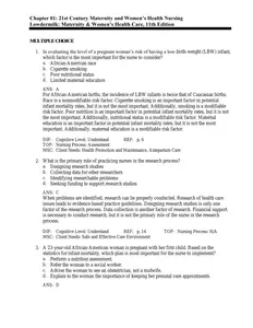 Lowdermilk-Maternity and Womens Health Care 11Ed Test Bank thumbnail