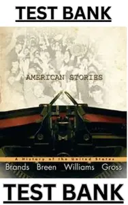 Test Bank for American Stories_A History of the United States 2E by Brands,Breen,Williams & Gross thumbnail