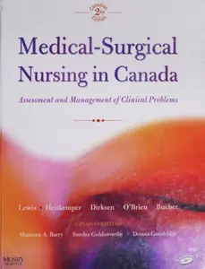TestBank - Lewis_s MedSurg Nursing in Canada-Assessment & Management 2E-Lewis,Heitkember, Dirksen,Obrien thumbnail