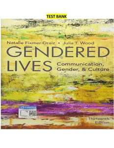 Gendered Lives 13th Edition by Julia T. Wood & Natalie Fixmer-Orai-TB thumbnail