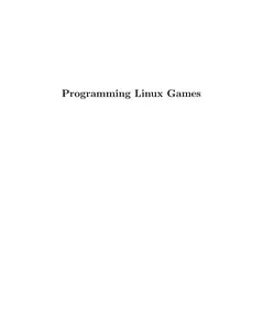 Loki,Hall - Programming Linux Games [SDL] (No Starch, 2001) thumbnail