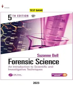 Investigative Techniques 5th Edition by Suzanne Bell-Solution Manual-TB thumbnail