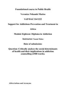 Foundational course in Public Health final thumbnail