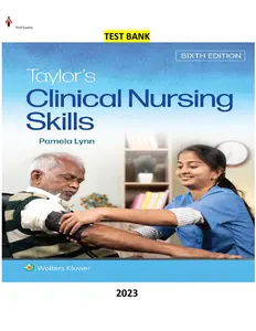 Taylor_s Clinical Nursing Skills 6thEdition by Pamela B Lynn - TB thumbnail