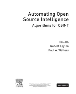 Automating open source intelligence - algorithms for OSINT thumbnail
