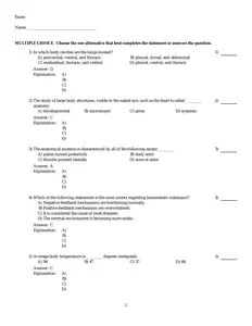 Question - Test Bank for Human Anatomy & Physiology 9th Edition thumbnail