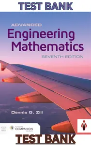 Test Bank for Advanced Engineering Mathematics 7th Edition by Dennis G. Zill - Complete thumbnail