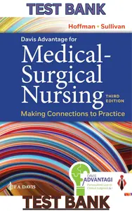 Test Bank for Davis Advantage for Medical-Surgical Nursing_Making Connections to Practice 3E by Hoffman thumbnail