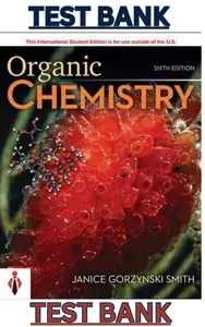 Test Bank - Organic Chemistry 6th Edition by Janice Smith thumbnail