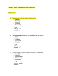 Qs - Test Bank for Principles of Anatomy and Physiology 12th Edition by Gerard Tortora & Bryan Derrickson thumbnail