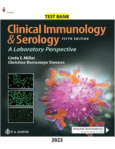 Clinical Immunology and Serology A Laboratory Perspective 5th Edition by Christine Dorresteyn Miller, Linda E.Stevens-TB thumbnail