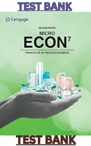 TEST BANK for ECON MICRO 7th Edition by William McEachern & Veronika Dolar thumbnail