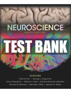 Neuroscience 6th Edition Purves - Test Bank thumbnail