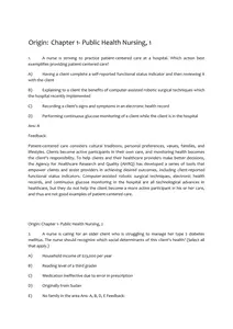 Community & Public Health Nursing 3rd Edition DeMarco Walsh Test Bank 268QHunter College, CUNYNURSNURS MISCCommunity-and-Public-Health-Nursing-3 thumbnail