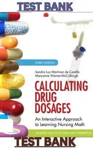Test Bank for Calculating Drug Dosages_An Interactive Approach 3rd Edition by Castillo & McCullough thumbnail