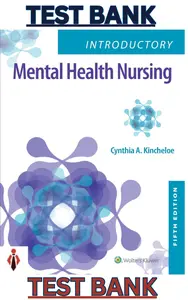 Test Bank - Introductory Mental Health Nursing 5th Edition by Cynthia Kincheloe thumbnail