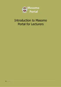 MASOMO-PORTAL-MANUAL-FOR-LECTURERS thumbnail