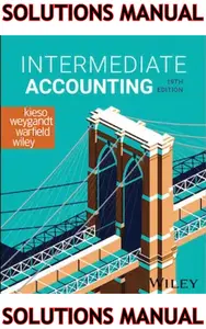SOLUTIONS MANUAL for  Intermediate Accounting 19th Edition thumbnail