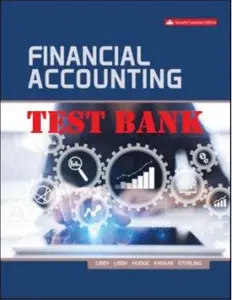 Test Bank for Financial Accounting 7th Canadian Editon by Robert Libby, Hodge & Sterling thumbnail