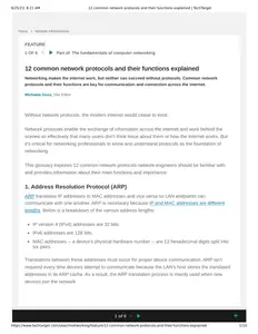 12 common network protocols and their functions explained _ TechTarget thumbnail