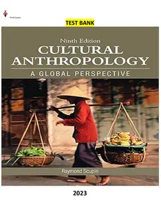 1.Cultural Anthropology A Global Perspective 9th Edition by Raymond R Scupin  for 2023 thumbnail