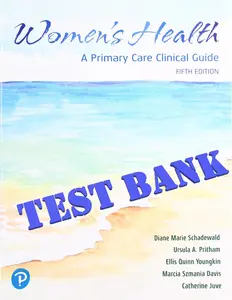 FULL - Elaborated Test bank for Womens Health A Primary Care Clinical Guide 5ED  by Youngkin Schadewald Pritham thumbnail