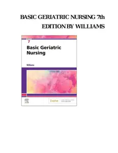 TEST BANK FOR BASIC GERIATRIC NURSING 7th EDITION BY WILLIAMS thumbnail