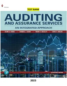 Auditing and Assuarance Services-An Intergrated Approach 17th Edition by Timothy Louwers, Allen Blay, David Sinason, Jerry Strawser & Jay Thibodeau - Complete thumbnail