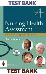 TEST BANK for Nursing Health Assessment: A Best Practice Approach 4th Edition by Sharon Jensen thumbnail