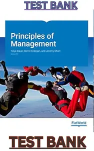 TEST BANK for Principles of Management V5.0 by Jeremy Short, Talya Bauer & Berrin Erdogan thumbnail