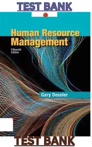 Test Bank for HRM 15th Edition by Dessler - Complete thumbnail