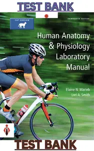 Test Bank for Human Anatomy & Physiology 13E by Elaine Marieb & Suzanne Keller - Cat Version thumbnail