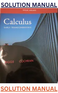 Instructors Manual for Calculus & Calculus Early Transcedentals(Single Var) 2E by Wooddard, Briggs et al thumbnail