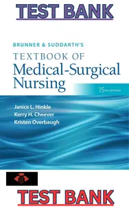 Test Bank for Brunner & Suddarth_s (Textbook of Medical-Surgical Nursing) 15th Edition - Hinkle & Overbaugh thumbnail