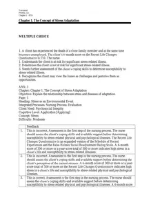 Questions - Test Bank for Davis Advantage for Townsends Psychiatric Mental Health Nursing 10th Edition by Karyn Morgan thumbnail