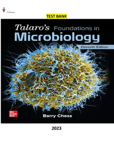 Talaro_s Foundations in Microbiology 11th Edition by Barry Chess -TB thumbnail