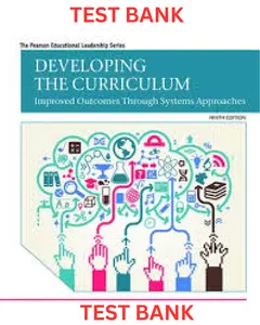 TEST BANK for Developing the Curriculum 9th Edition by William Gordon, Rosemarye Taylor & Peter Oliva thumbnail