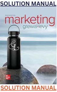 SOLUTIONS MANUAL for Marketing 8th Edition & by Dhruv Grewal & Michael Levy thumbnail