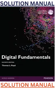 SOLUTIONS MANUAL for Digital Fundamentals 11th Edition by Thomas Floyd | Ch.1- 15 thumbnail