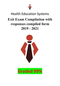 HESI Exit Exams Test banks 12 versions from 2019-2021 thumbnail