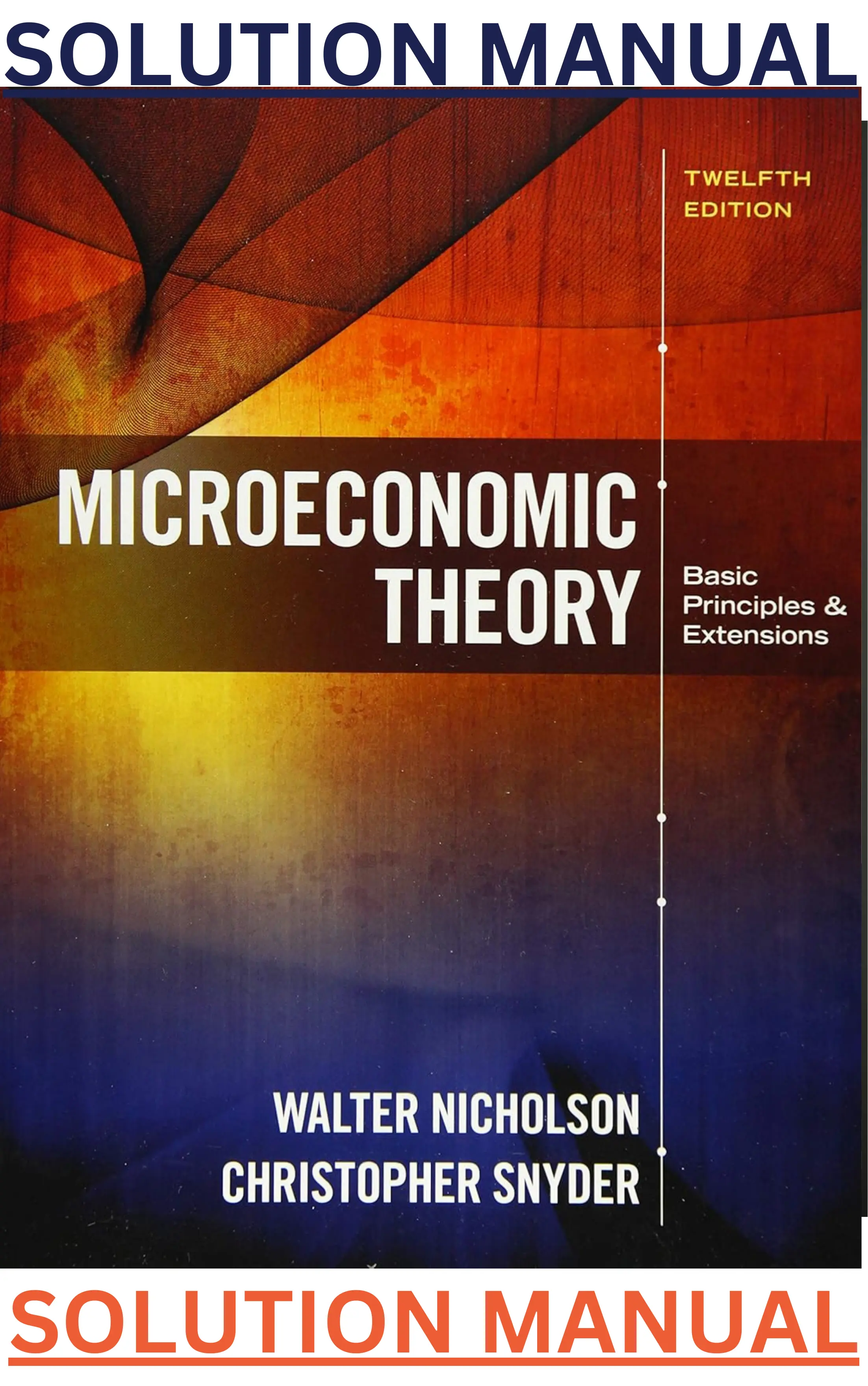 SOLUTIONS MANUAL for Microeconomic Theory; Basic Principles and Extensions 12th Edition by Walter Nicholson & Christopher Snyder - thumbnail